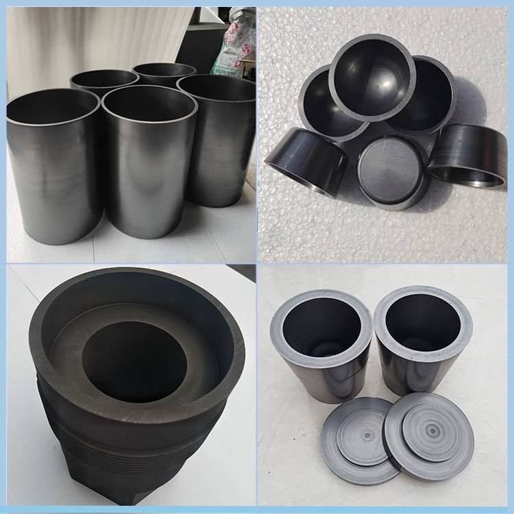 High Quality Carbon Graphite Crucible Pot Mold Melting Gold Metals