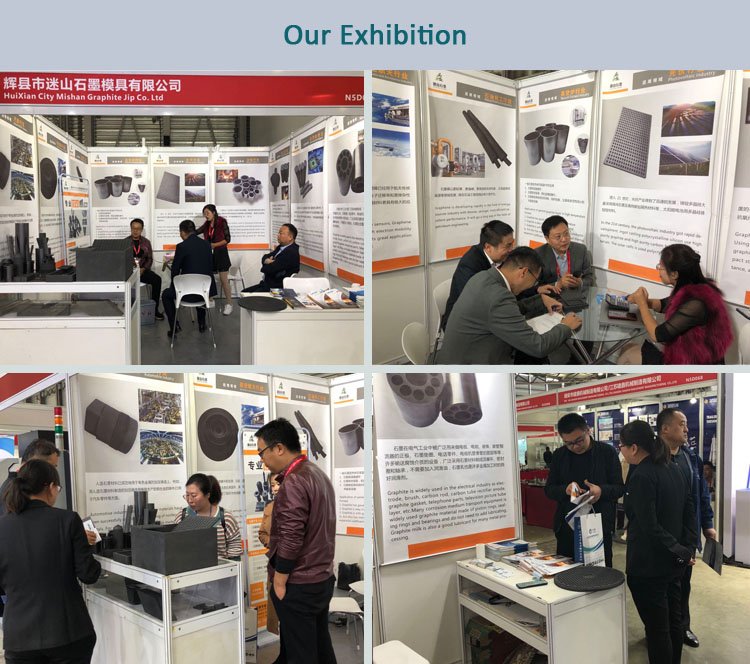 Isostatic die casting customized EDM graphite block for melting