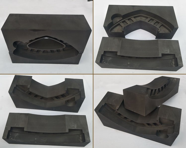 Factory price isostatic Carbon graphite extrusion mold