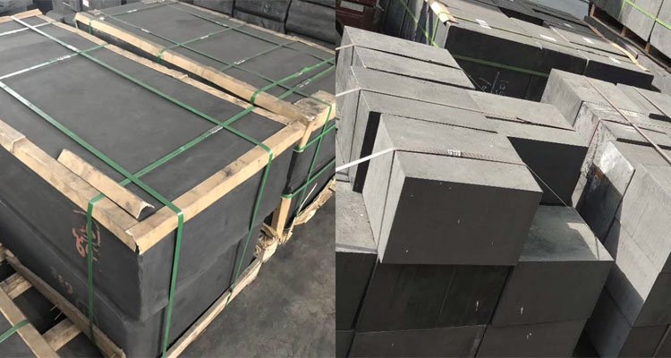 High temperature resistance edm graphite block with high efficiency