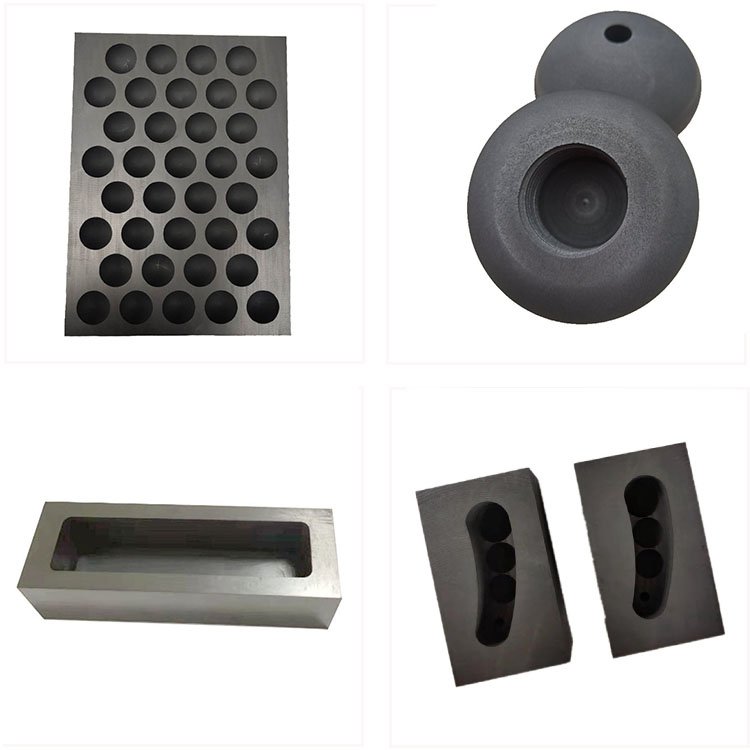 1.82-1.90 g/cm3 density graphite mold for Gold jewellery casting melting ingot