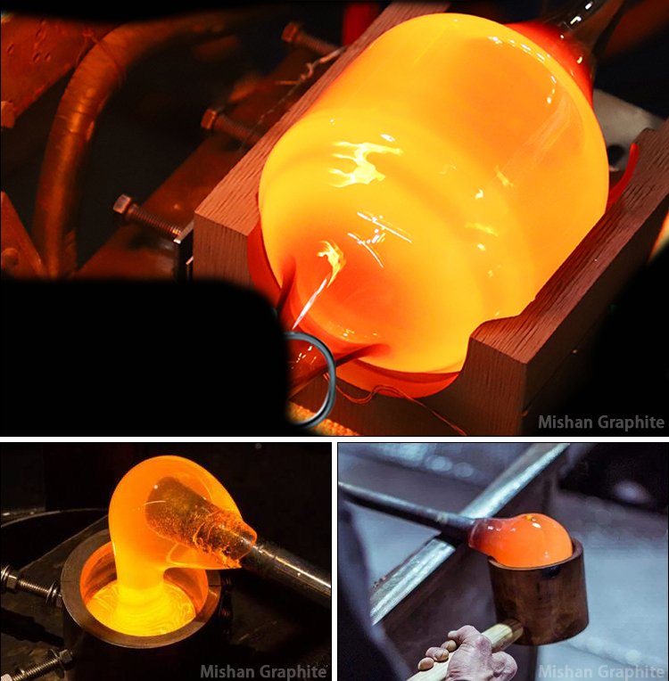 Customize die high temperature resistance graphite glass blowing mold