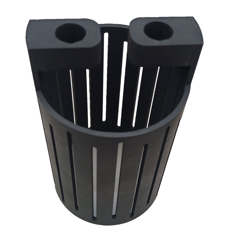 High temperature resistance carbon isostatic graphite heater for industrial vacuum furnace