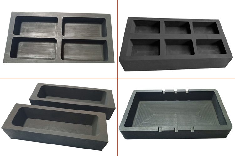 Supply high quality low ash corrosion resistance carbon graphite box for aluminium melting