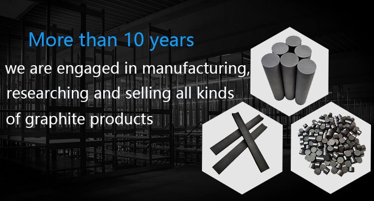 Customize high density Low ash EDM carbon graphite rods for sale