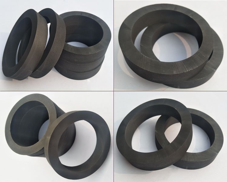 High purity corrosion resistance low price isostatic carbon graphite seal ring