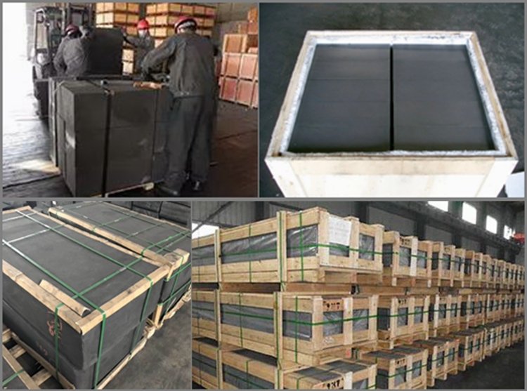 Bulk price 1.75-1.85 g/cm3 density graphite block for arc furnace