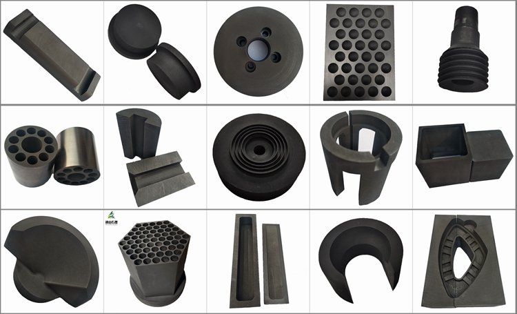 High purity thermal stability 180gcc acid resistant molded graphite block for foundry