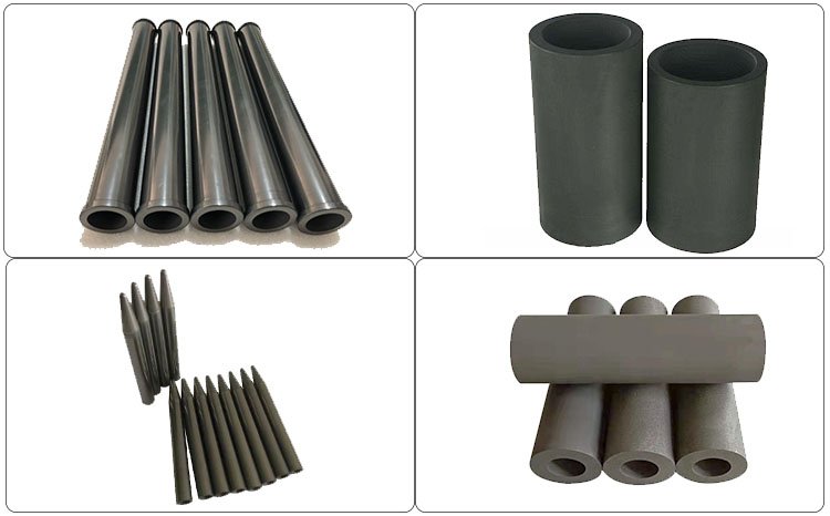 Sale high quality durable fine grain large diameter carbon graphite tubes