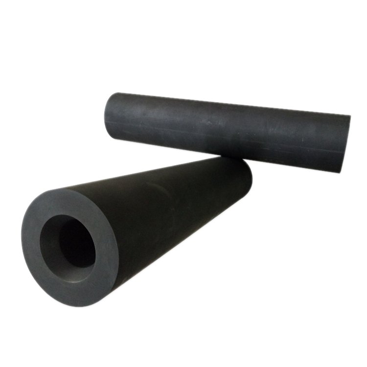 Customized good electrical conductivity isostatic pressing anti-oxidation graphite tubes for parts