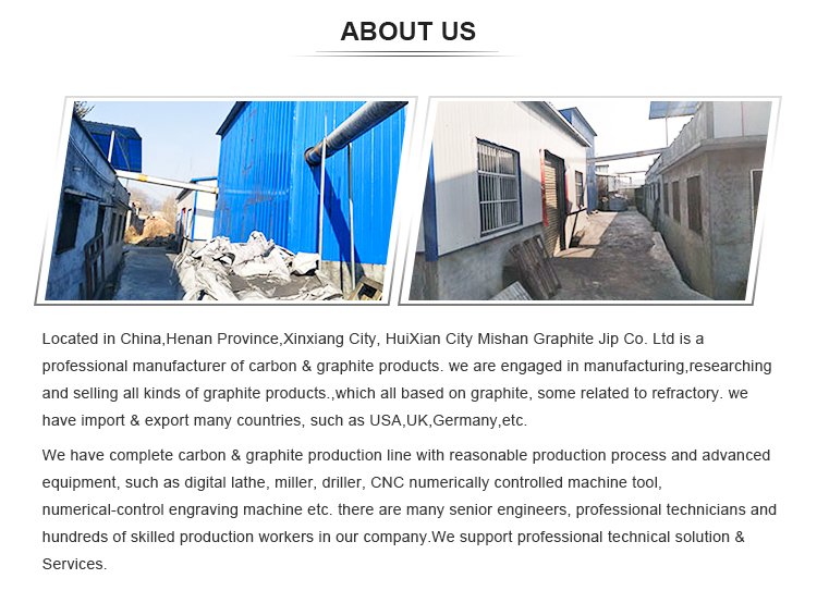 1.85g/cm3 density carbon graphite extruded rod supply