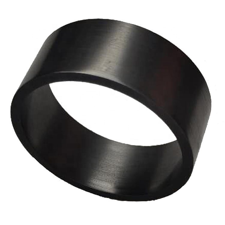 Phenolic resin impregnated low porosity carbon graphite seal ring