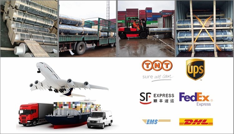 manufacturers High conductive density extruded carbon uhp graphite electrode for arc furnace