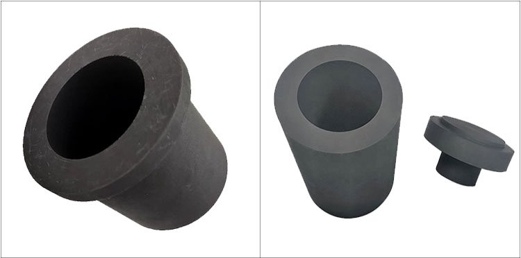 Factory wholesale price casting melting 1kg graphite crucible pot for industrial furnace